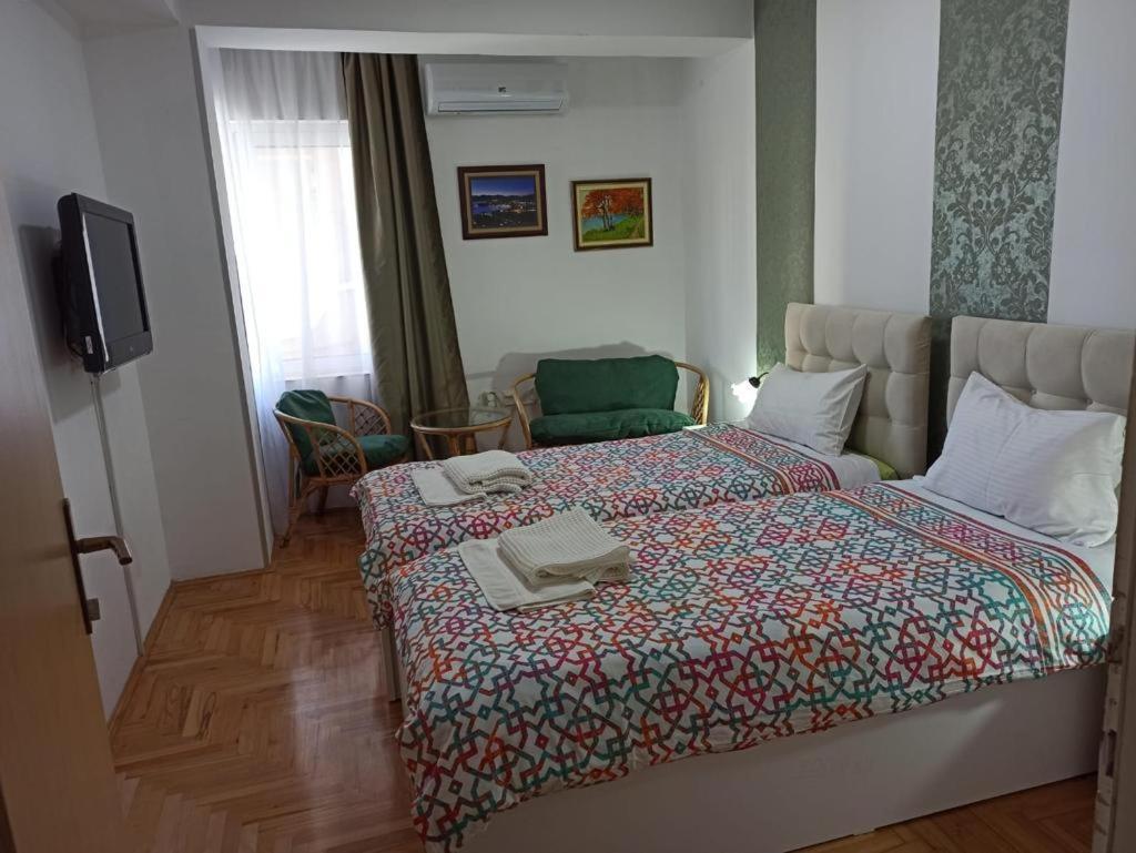La Bella Apartments Ohrid Bagian luar foto